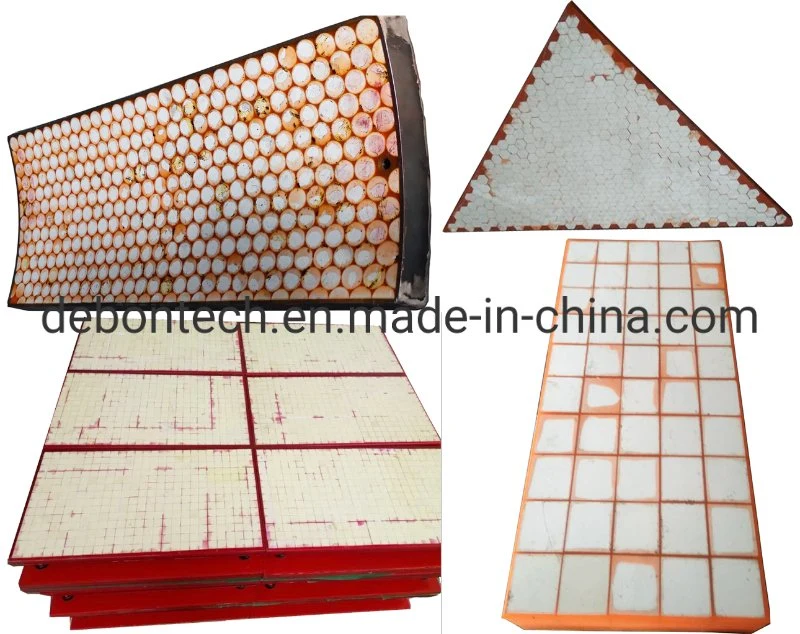 Chute Wear Plate Ceramic Rubber Composite Ceramic and Plastic Liners