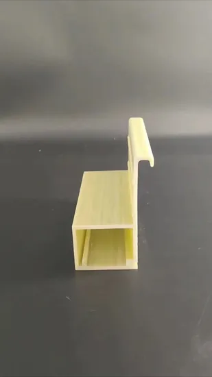 FRP Fiberglass Pultruded Polyurethane Profiles Frame PU Profiles